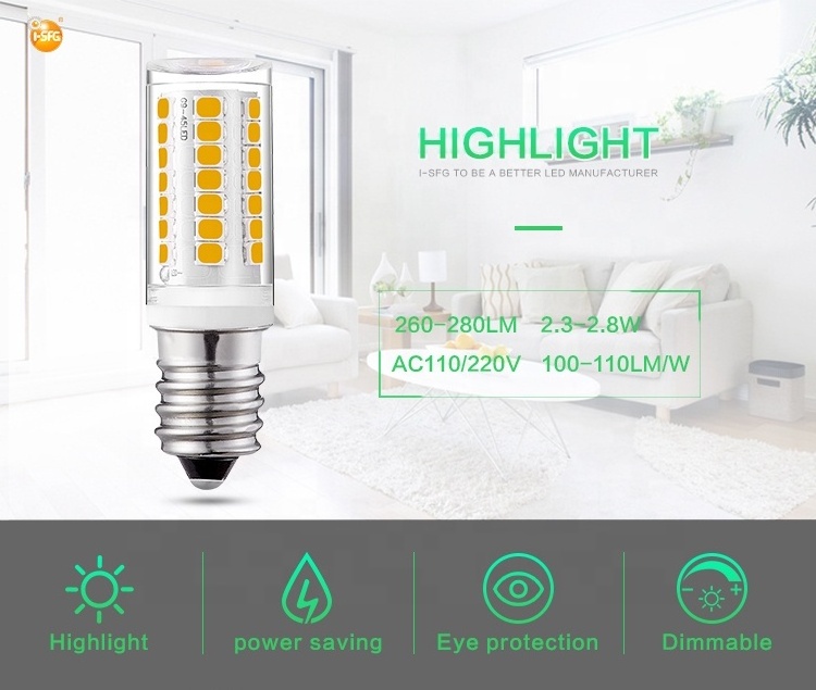 New E14LED Bulb Corn Light 220V E14 Lamp 2W Led Bulb AC 80 LED Chip Remote Control Led Light Bulbs Price Residential