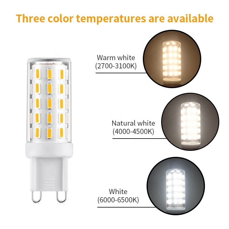 Spot G9led Corn Lamp 220vled Energy Saving Lamp Ceramic Led Corn Lamp 3 Watt Bulb Factory Direct New LED Light Office 80 G9 400