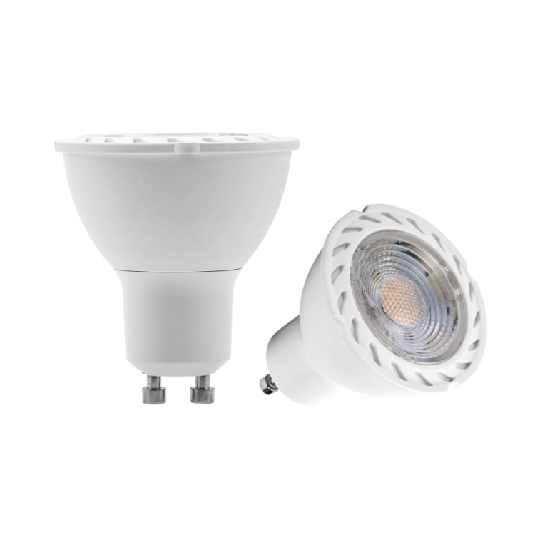 Factory wholesale GU10 ceiling spotlight AC120V / AC230V 6.3w no flicker 780lumen LED bulb downlights