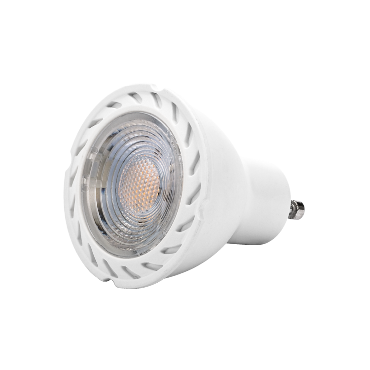 Factory wholesale GU10 ceiling spotlight AC120V / AC230V 6.3w no flicker 780lumen LED bulb downlights