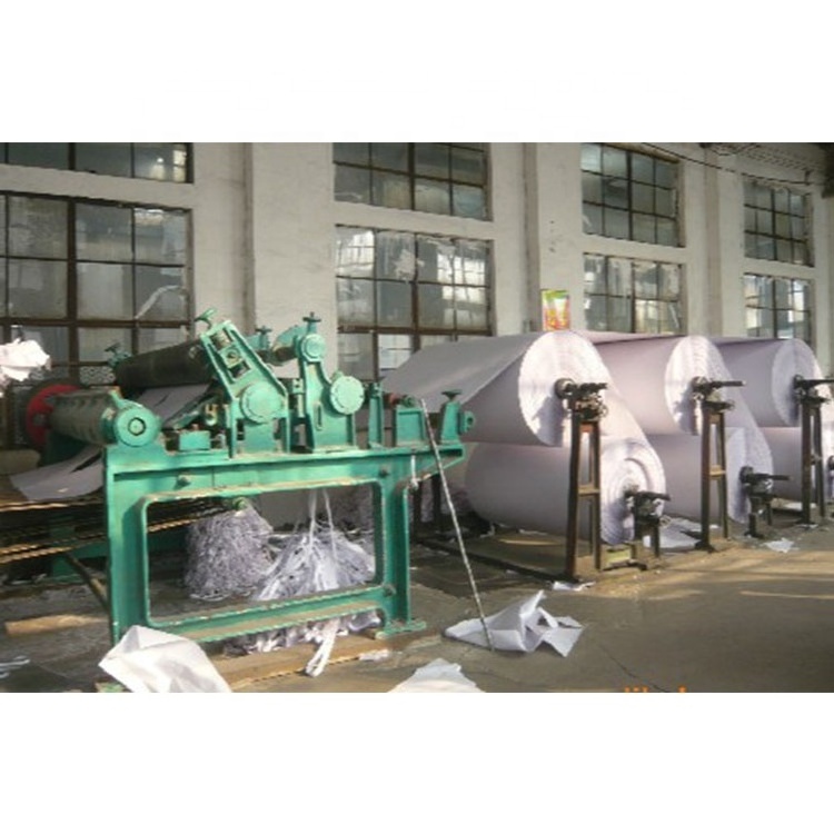 Jumbo Roll A4 Paper Manufacturing Machine Making White Office Copy Paper