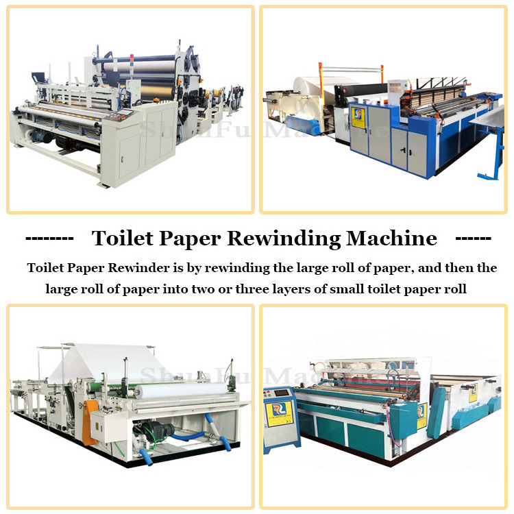 Low cost semi-auto small paper roll slitting rewinding machine used toilet paper machine rewinder machine