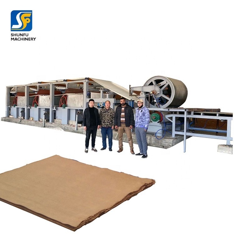 Fully automatic high speed corrugated cardboard production line plant waste carton cardboard recycling machine