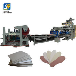 shoe insole cardboard paper board making converting machinery with paperboard dryer