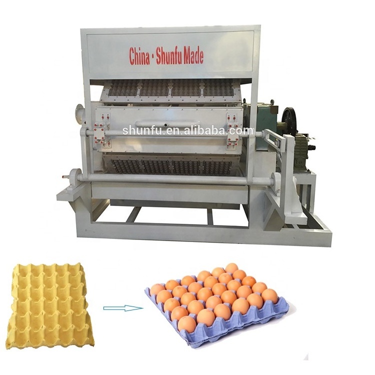 Nanya Automatic Paper Egg Tray Machine / Egg Packing /Packaging Machine Tray