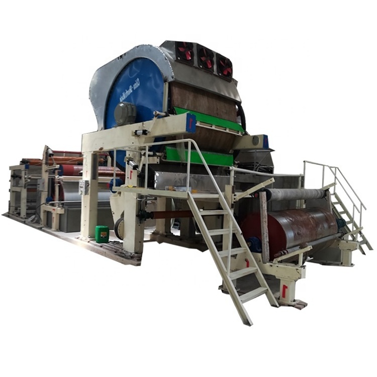 small scale second hand tissue toilet paper mill rolls making machine in pakistan