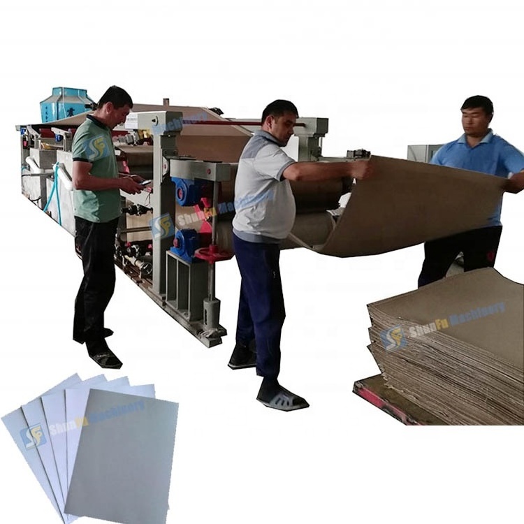 shoe insole cardboard paper board making converting machinery with paperboard dryer