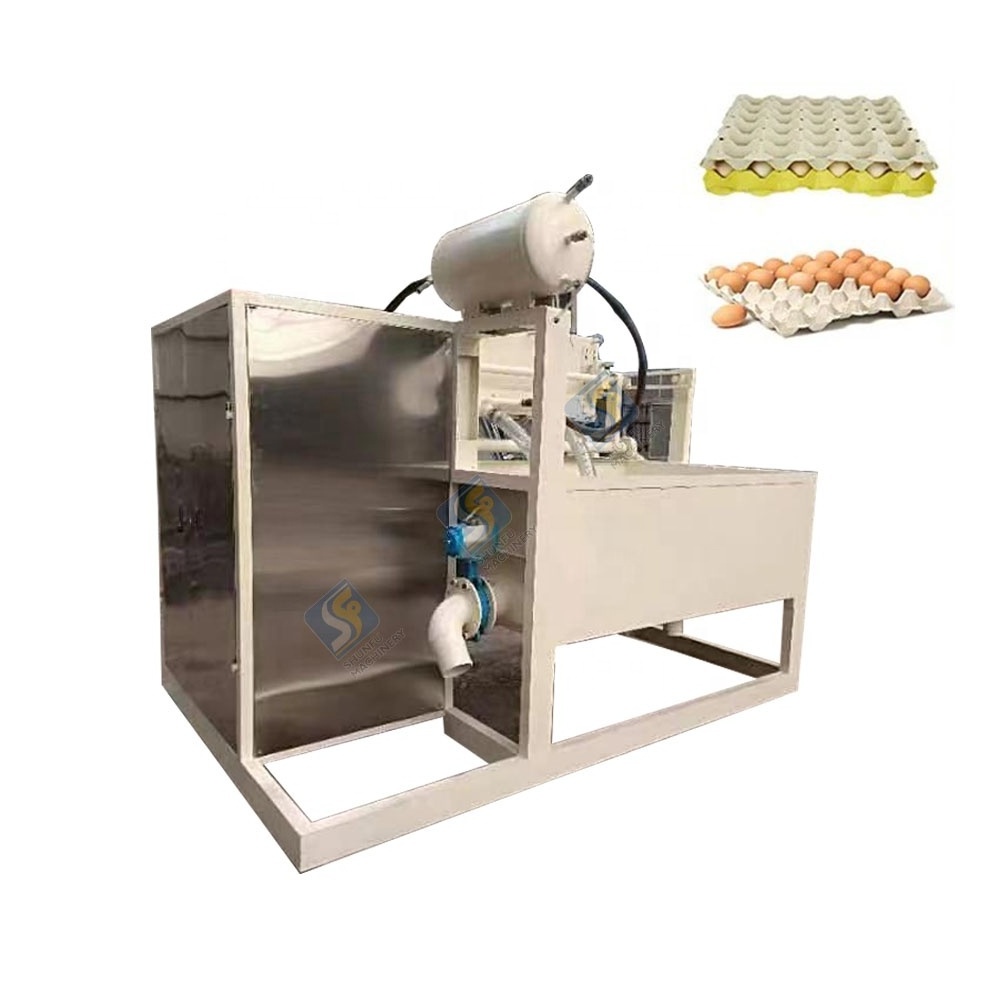 2024 Hot Sale Waste Paper Egg Tray and Egg Cartons Making Machine Factory Price