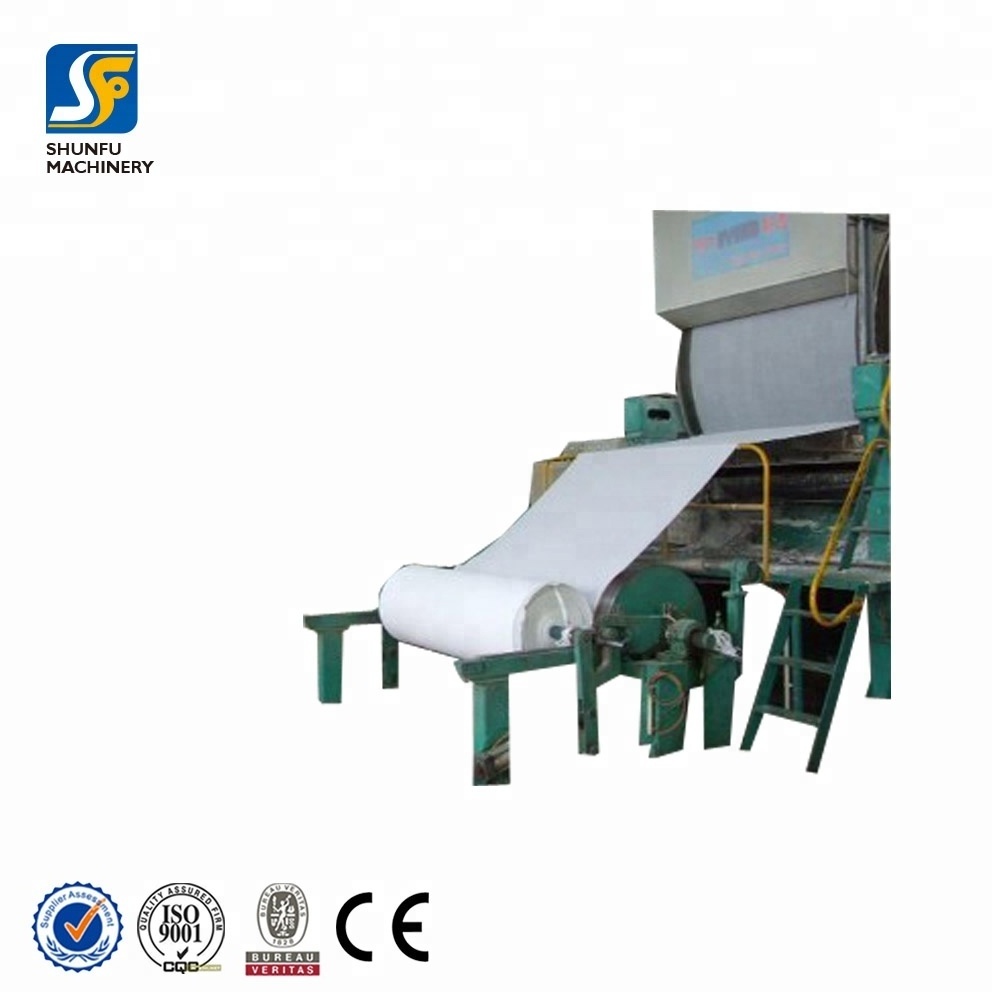 Paper And Carton Recycling Machine,Small Paper Pulp Molding Machine,Tissue Paper Machine