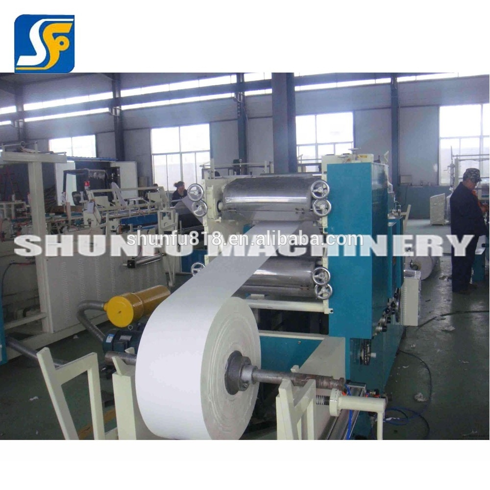 Tissue Paper Printing Machine/ Used Paper Napkins Machine/ Napkin Printer