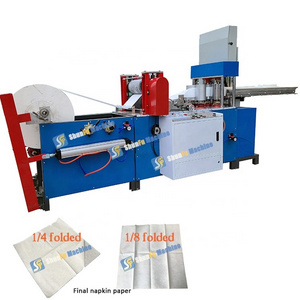 good quality full automatic paper tissue napkin folding machine 33