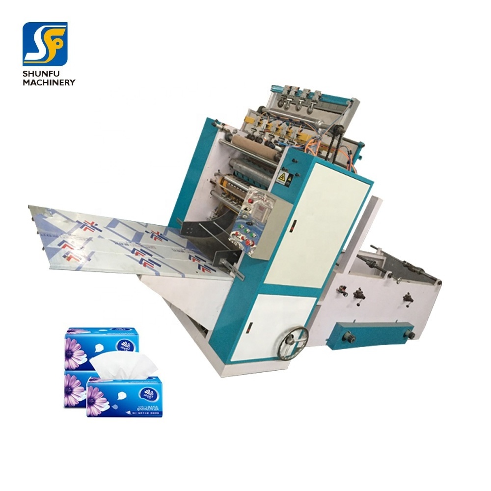 Small business idea long service inter fold laminated facial tissue paper making machine