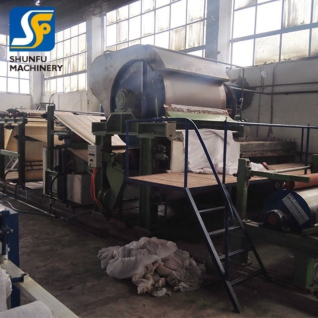 Medium type 1092mm toilet tissue paper making machine/toilet manufacture machine