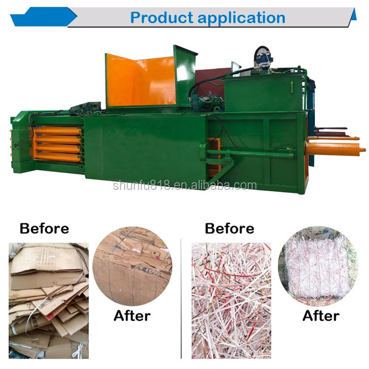 rope type aluminium cans press waste scrap tire baler machine for sale ...
