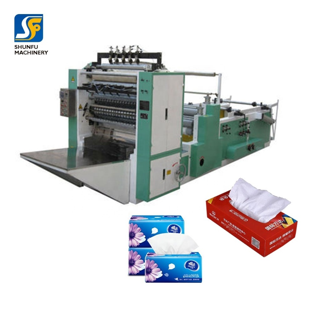 Small business idea long service inter fold laminated facial tissue paper making machine