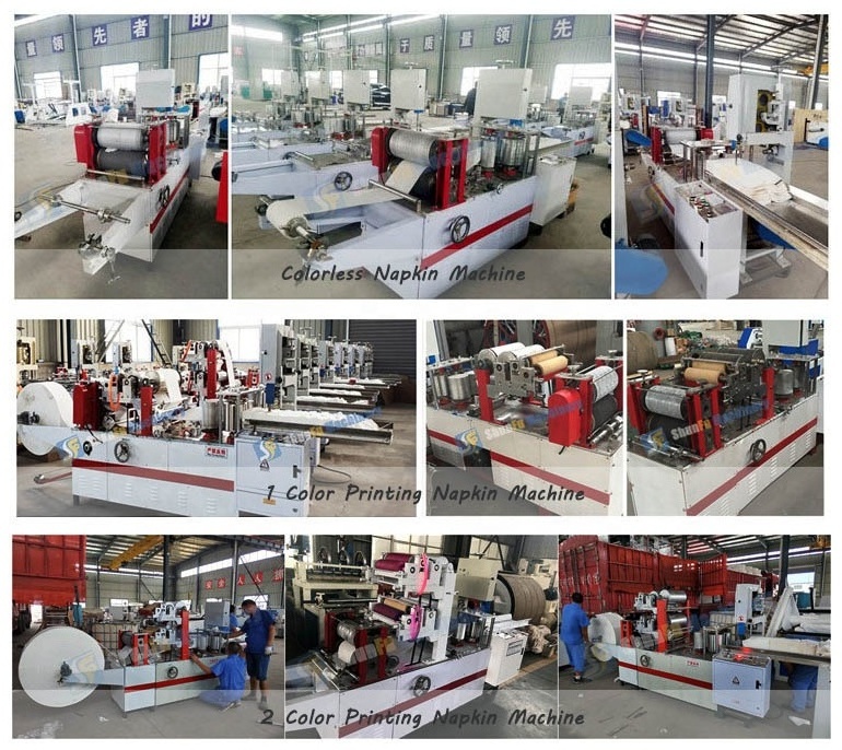 restaurant use napkin folding paper tissue making machine price