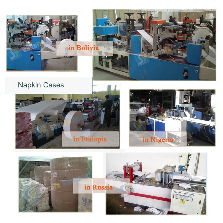 restaurant use napkin folding paper tissue making machine price