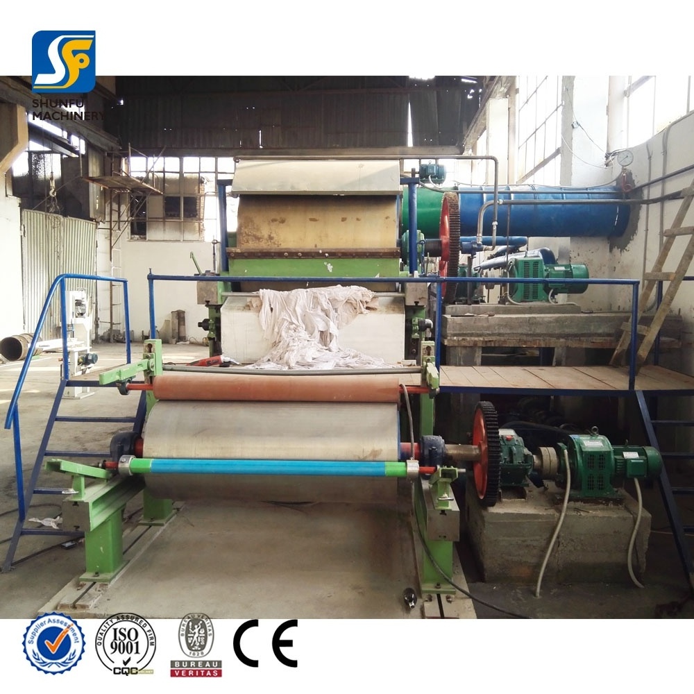 2400mm soft tissue toilet paper making machine, cotton pulp towel manufacturing production line