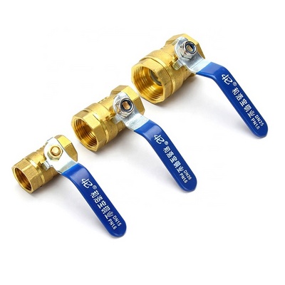 1/2" 3/4" 1" Brass Ball Valves