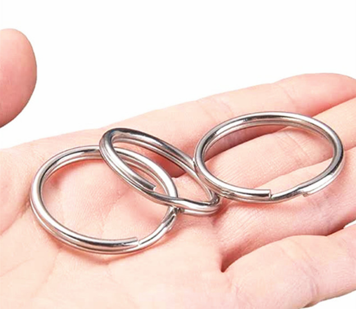 12mm - 38mm Stainless Steel 304  O Ring Keyring Round Split Ring Key Rings