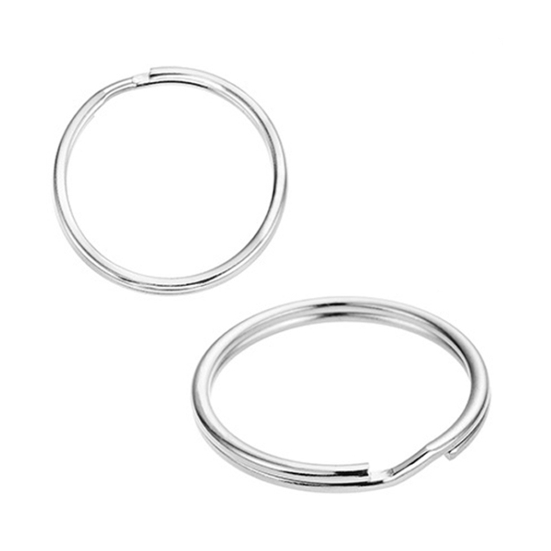 12mm - 38mm Stainless Steel 304  O Ring Keyring Round Split Ring Key Rings