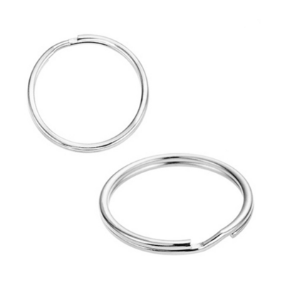 12mm - 38mm Stainless Steel 304  O Ring Keyring Round Split Ring Key Rings