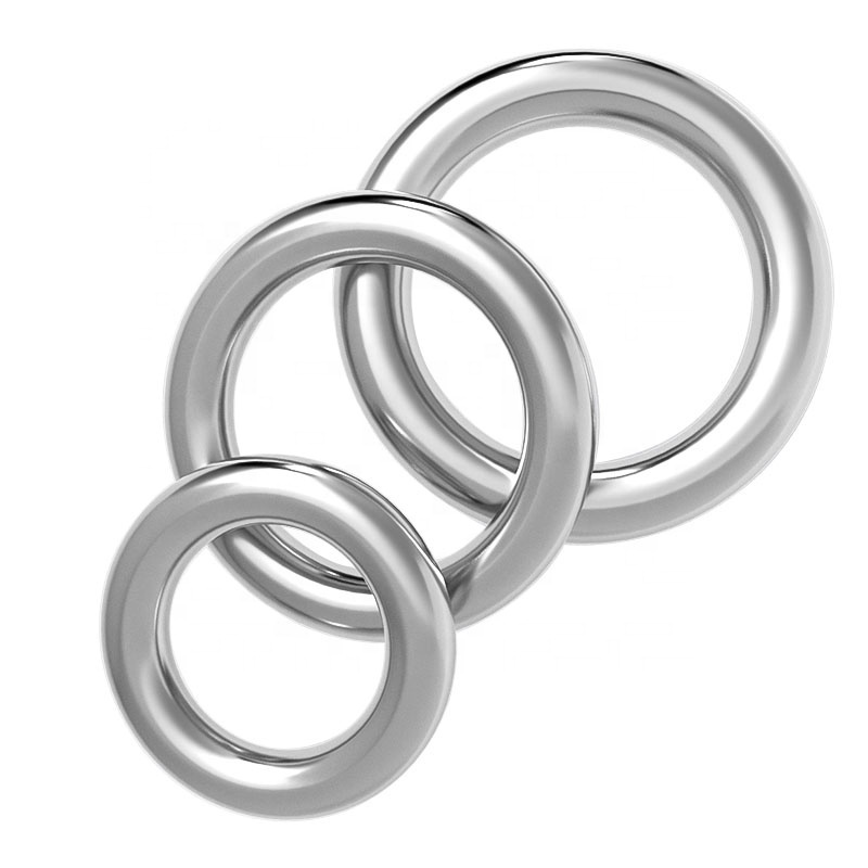 3mm - 16mm Stainless Steel 304 Solid Seamless Welded Circle Round O Rings