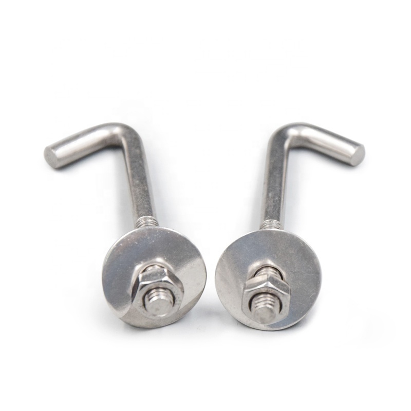 M6 Stainless Steel 201 304 Screw Hooks For Tile Roof Ceiling