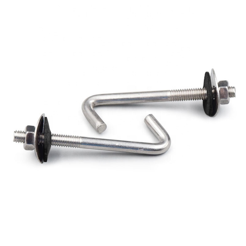 M6 Stainless Steel 201 304 Screw Hooks For Tile Roof Ceiling