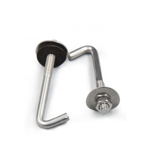 Stainless Steel 304 M6 Tile Roof Ceiling Screw Hook