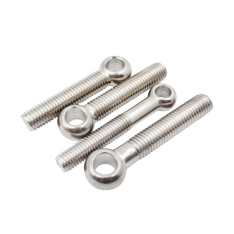 304/316 Stainless Steel M5 - M20 DIN 444 Eye Bolt Swing Bolt Turning Joint Screw