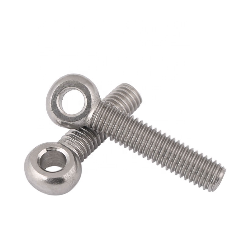 304/316 Stainless Steel M5 - M20 DIN 444 Eye Bolt Swing Bolt Turning Joint Screw