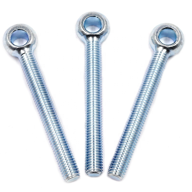 M6 - M36 Steel Zinc Plated DIN 444 Swing Bolts Eye Bolts Turning Joint Screws