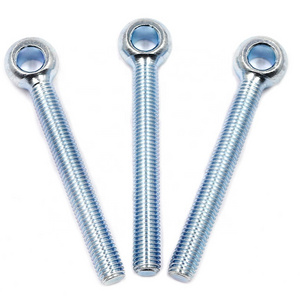 M6 - M36 Steel Zinc Plated DIN 444 Swing Bolts Eye Bolts Turning Joint Screws