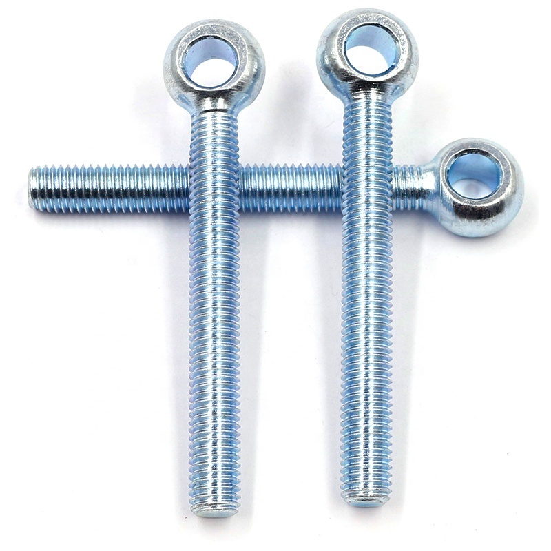 M6 - M36 Steel Zinc Plated DIN 444 Swing Bolts Eye Bolts Turning Joint Screws