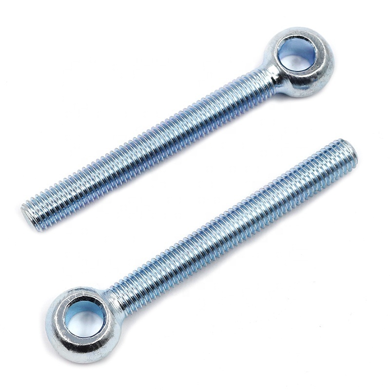 M6 - M36 Steel Zinc Plated DIN 444 Swing Bolts Eye Bolts Turning Joint Screws