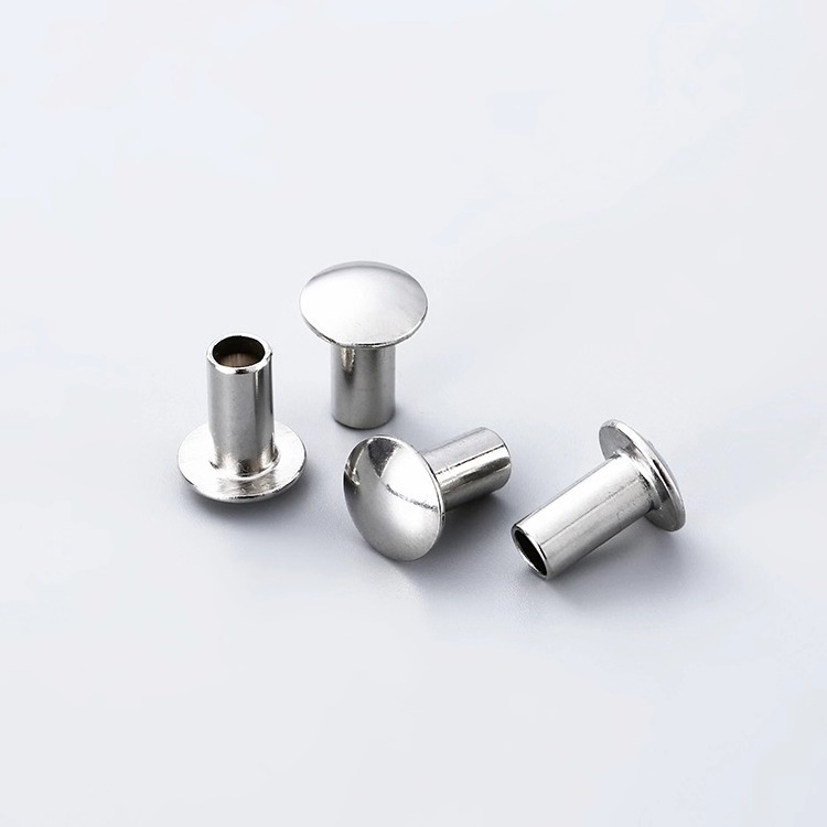 M2 M3 M4 M5 M6 M8 Stainless Steel 304 Flat Round Head Semi Tubular Rivets