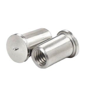 304 Stainless Steel M3 M4 M5 M6 Spot Welding Screw Studs with Metric Internal Thread for Spot Welding Applications