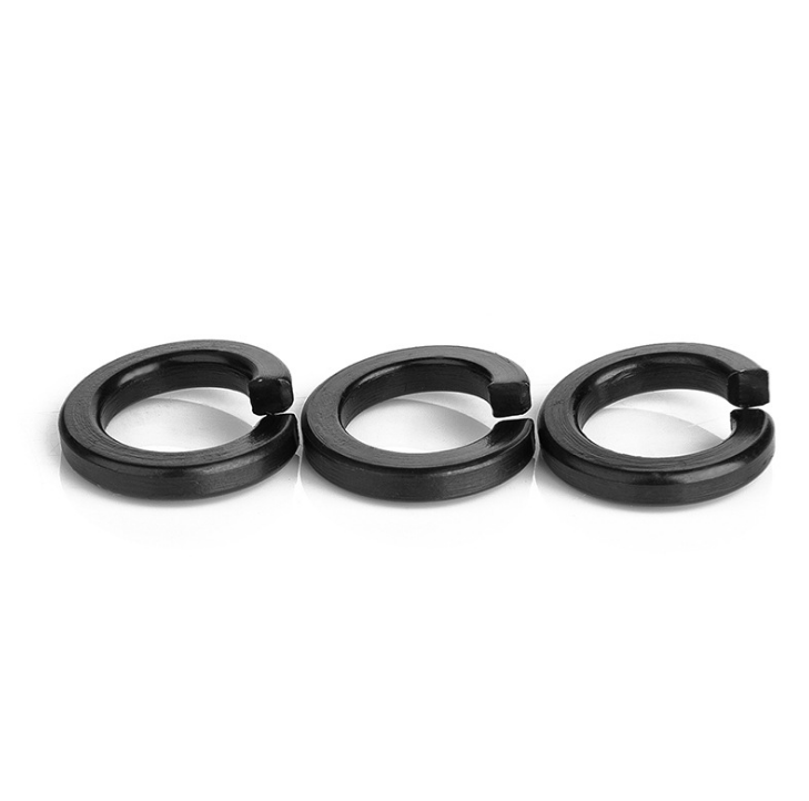 M2 M2.5 M3 M4 Black Oxide Steel Spring Clip Open Split Spring Washers