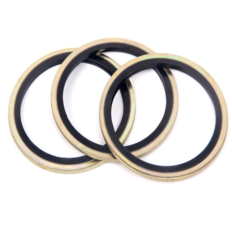 Bonded Washer Nitrile Rubber Gasket Metal Red Cooper Seal Ring Metric M6/8/10/12/14/18/20/22-60 Oil Drain Plug Washers