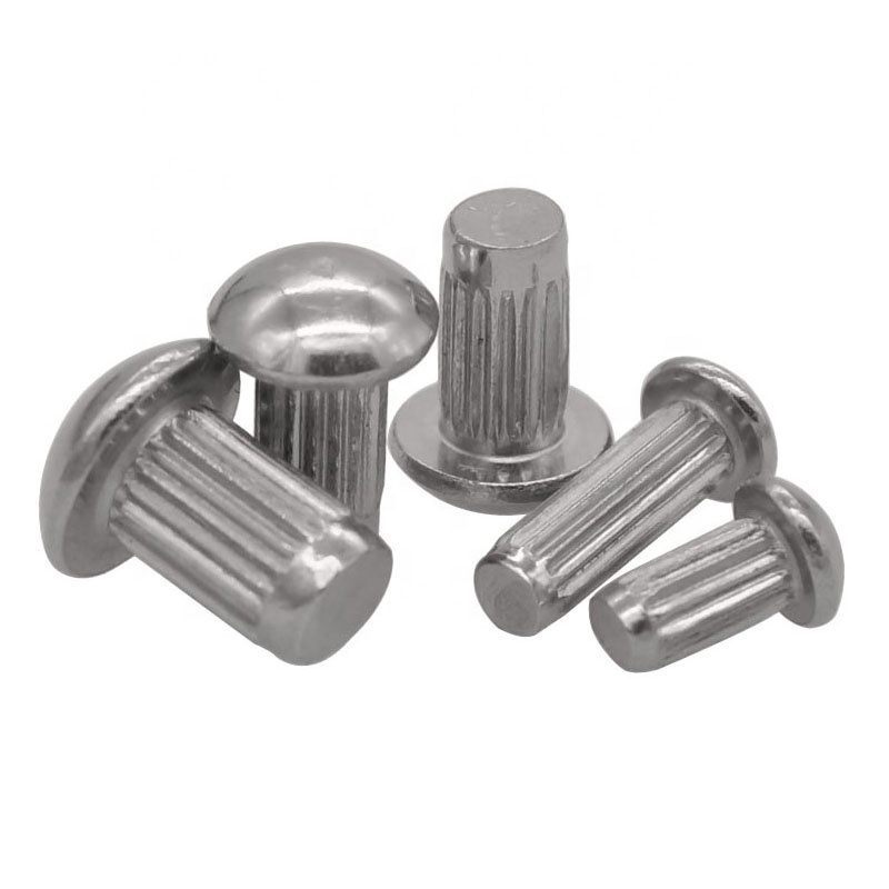 304 Stainless Steel GB827 Round Head Name Plate Solid Rivets