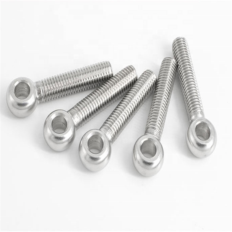 M5 M6 M8 M10 M12 M16 M20 M24 DIN 444 Eyebolts Stainless Steel 304 Flat Fish Eye Swing Bolt