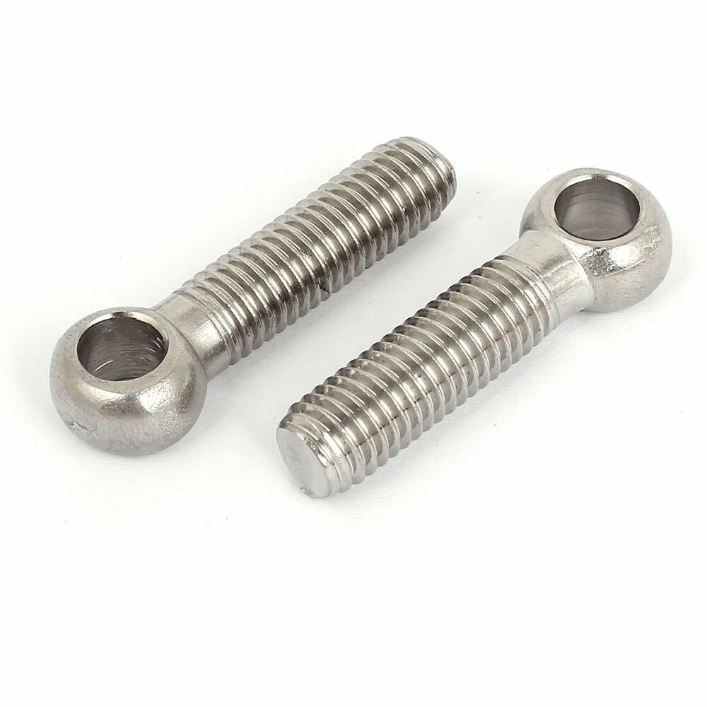 M5 M6 M8 M10 M12 M16 M20 M24 DIN 444 Eyebolts Stainless Steel 304 Flat Fish Eye Swing Bolt