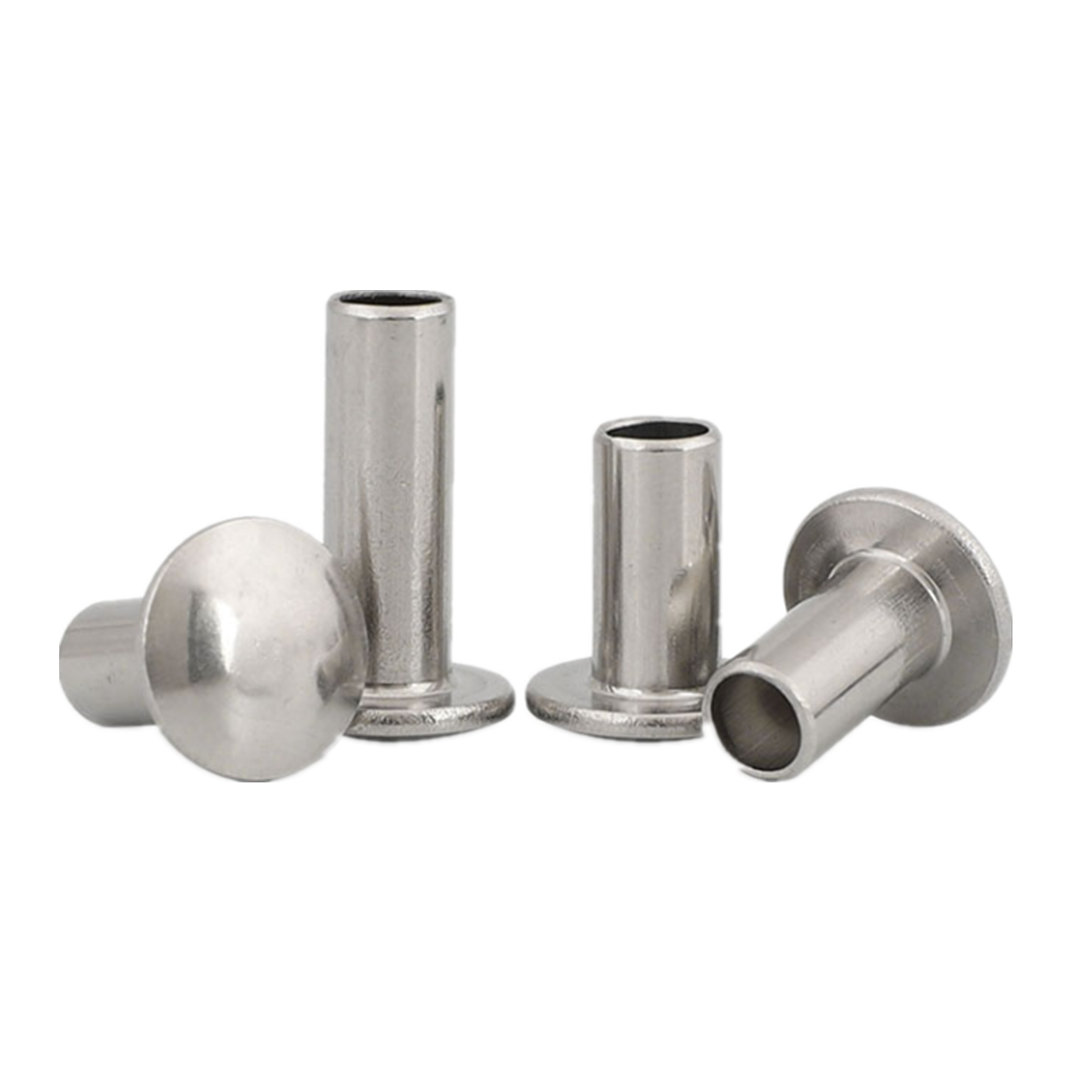 M2 M3 M4 M5 M6 M8 Stainless Steel 304 Flat Round Head Semi Tubular Rivets