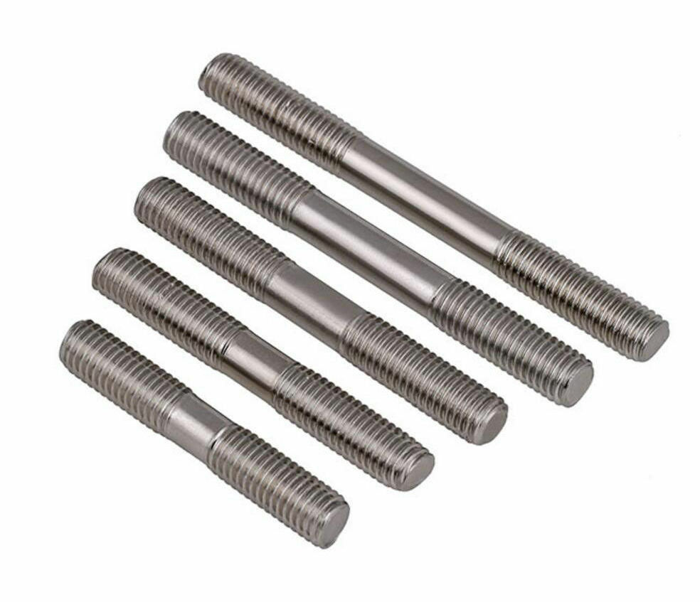 Double Ended Threaded Stud Screw Blot M8x80 Stainless Steel 304