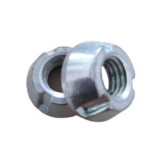 M10 anti-theft security tri groove lock nuts