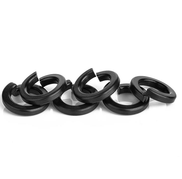 M2 M2.5 M3 M4 Black Oxide Steel Spring Clip Open Split Spring Washers