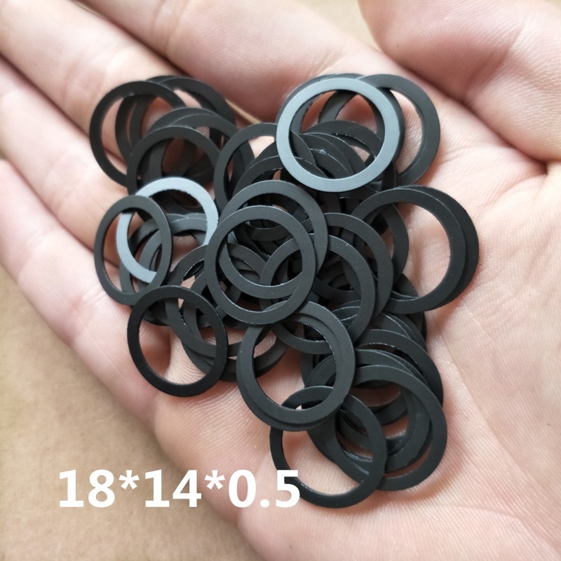 Nylon Plastic Non-Toxic Black M6 M8 M10  Flat Washers Shims