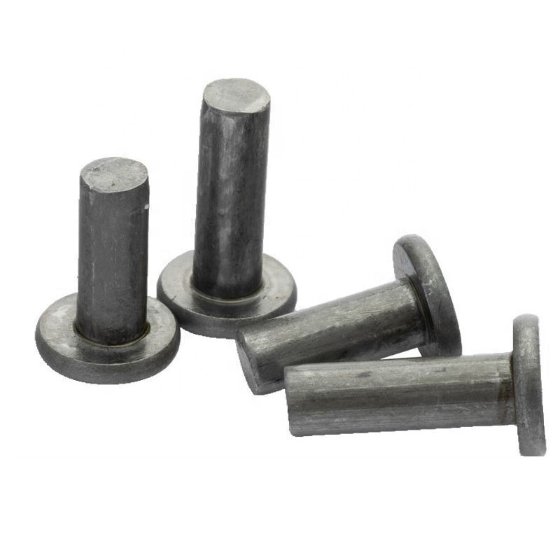 M2-M10 DIN 7338 A Carbon Steel Flat Head Solid Rivets