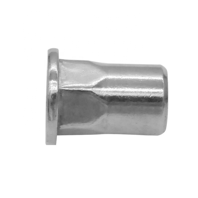 304 Stainless Steel M3 - M12 Flat Head Half Hex Body Rivet Nuts Revit Nuts